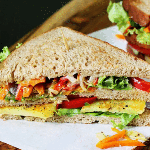 Veg. Club Sandwich