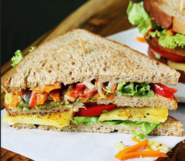 Veg. Club Sandwich