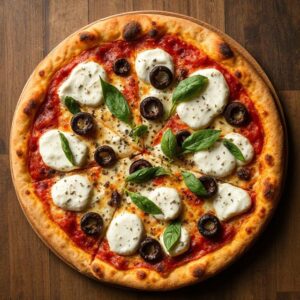 Olive Paneer Pizza